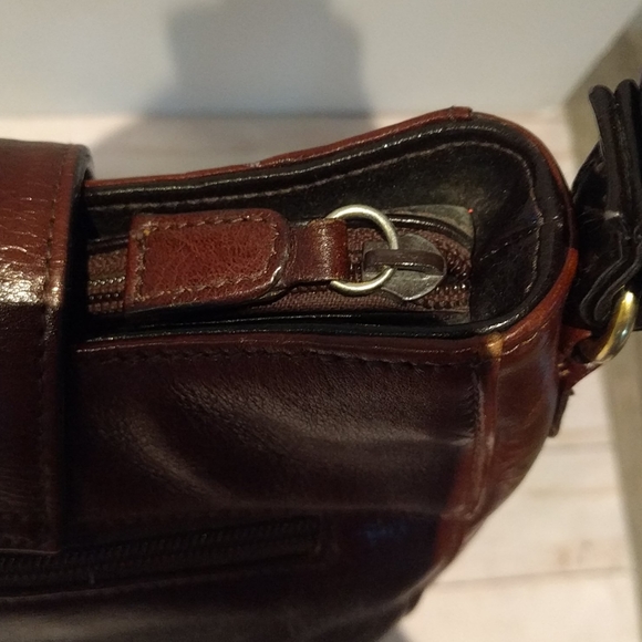 Vintage genuine leather bag by Studio signature - Picture 6 of 12